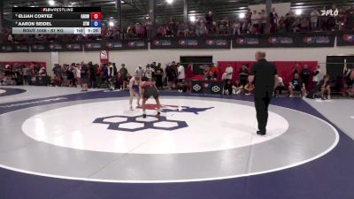 61 kg Quarters - Elijah Cortez, Gilroy High School Wrestling vs Aaron Seidel, Steller Trained Wrestling