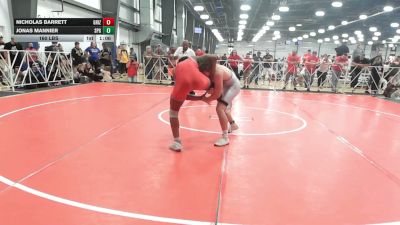 160 lbs Rr Rnd 3 - Nicholas Barrett, Grizzly Wrestling Club - HSB vs JONAS MANNIER, St Paris Graham - HSB