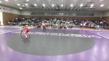 100 lbs Cons. Round 4 - Penny Neubauer, Upton vs Hazel Gaukel, Niobrara County
