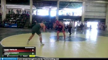 184 lbs Quarterfinal - Jordan Barnett, Lake Erie vs Mark Trifelos, Findlay