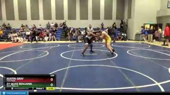 220 lbs Cons. Round 2 - Zy Quan Benjamin, Spain Park Hs vs Austin Gray, Tallassee