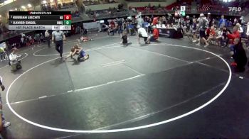 65 lbs 1st Place Match - Xavier Engel, Hawks Wrestling Club (Lincoln) vs Kessiah Liechti, Nebraska Boyz
