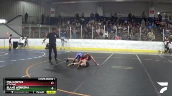 90 lbs Champ. Round 1 - Roman Schilz, Maple Valley WC vs Mark Lange, Dundee WC