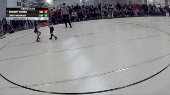 8 lbs Quarterfinal - Crue Williams, Central City JR. Wrestling vs Beckett Geiser, Norris Wrestling Club