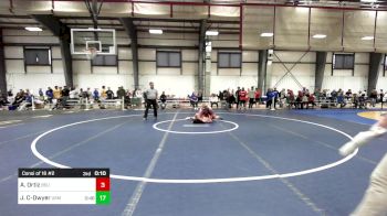 125 lbs Consi Of 8 #1 - Amari Lewis, Wesleyan vs Robert Stone, Rhode Island College