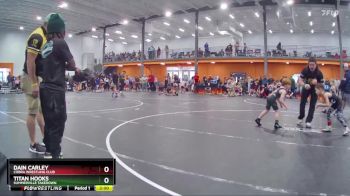60 lbs Champ. Round 1 - Dain Carley, Cobra Wrestling Club vs Titan Hooks, Summerville Takedown