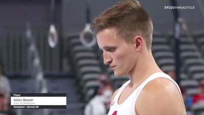 Allan Bower - Floor, Univ of Oklahoma - 2021 US Championships Senior Competition International Broadcast