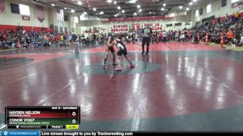 115 lbs Round 1 - Conor Voigt, Grand Rapids Screaming Yehtis vs Hayden Nelson, Moorhead Magic