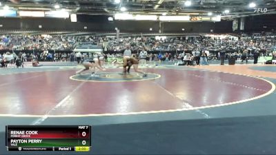 132 lbs Quarterfinal - Renae Cook, Forest Grove vs Payton Perry, Vale