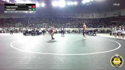 B3A-215 lbs 1st Place Match - Cale Mcpeek, Pawnee vs Kruz Goff, Blackwell