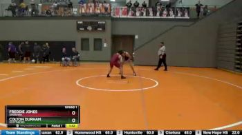 162 lbs Round 1 - Colton Durham, Scottsboro vs Freddie Jones, Sparkman