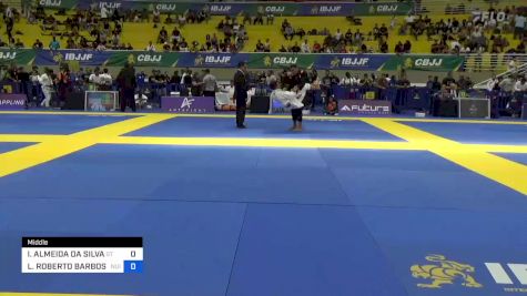 IRUX ALMEIDA DA SILVA vs LUCAS ROBERTO BARBOSA NETO 2023 Brasileiro Jiu-Jitsu IBJJF