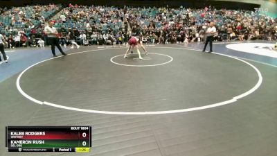 138 lbs Semifinal - Kameron Rush, Del Oro vs Kaleb Rodgers, Whitney