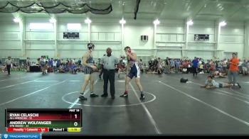 152 lbs Round 4 (8 Team) - Ryan Celaschi, All American vs Andrew Wolfanger, GTB Squad