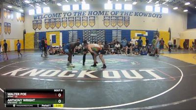 215 lbs Round 2 (8 Team) - Anthony Wright, Greasers vs WALTER POE, NFWA