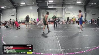 120 lbs Cons. Round 2 - Angel Acosta, Club Venom Wrestling vs Evan Gates, Legacy Elite WC