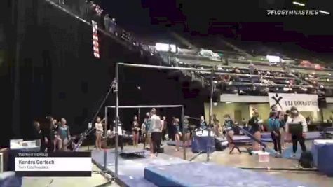 Kendra Gerlach - Women's Group, Twin City Twisters - 2021 Women's Xcel Region 4 Championships