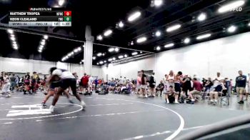 165 lbs Round 5 (6 Team) - Matthew Tropea, West Forsyth Wrestling Club vs Keon Clealand, Fuller Wrestling Center