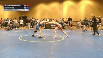 165 lbs 1st Place Match - Matthew McDermott, Savage Wrestling Academy vs Jacob Jones, KD Training