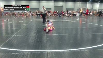 77-85 lbs Round 2 - Brielle Boles, Prime Wrestling vs Jayliannes Hardguittini, Mighty Warriors Wrestling Club