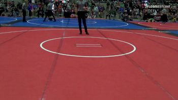 49 lbs Quarterfinal - Breea Florez, Verdigris Youth Wrestling vs Hank Ward, Chaparral Kids Wrestling Club