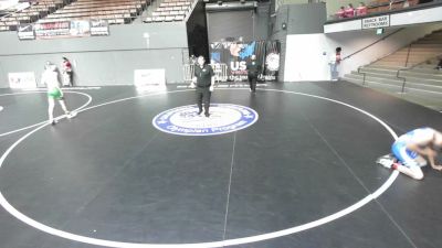 115 lbs Cons. Rd Of 16 - Sava Bojicic, Poway Wrestling vs Frankie De Leon, RBWC (Rancho Bernardo Wrestling Club)