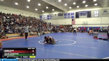 120 lbs Champ. Round 1 - James Ruiz, Hawkeye WC vs Cesar Sandoval, Team Jackrabbits