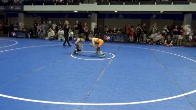 86 lbs Champ. Rd Of 16 - Gideon Ayers, The Wrestling Academy vs John Weinlein, Wave Wrestling Club