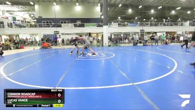 210 Max Cons. Round 3 - Lucas Vance, GWC vs Connor Roadcap, Shenandoah Valley Wrestling Cl