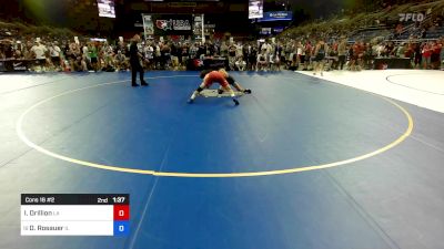 150 lbs Cons 16 #2 - Isaac Orillion, LA vs Donovan Rosauer, IL