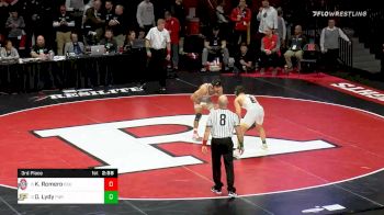 174 lbs 3rd Place - Kaleb Romero, Ohio State vs Dylan Lydy, Purdue