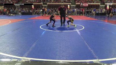 69 lbs Champ. Round 2 - Tucker Stanley, CJI Hawks vs Rory Catellier, Casper Wrestling Club