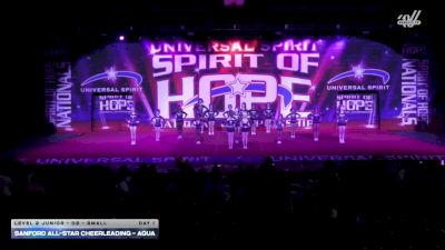 Sanford All-Star Cheerleading - Aqua [2026 L2 Junior - D2 - Small Day 1] 2026 Spirit of Hope Grand Nationals