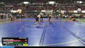 Champ. Round 1 - Hunter Curtis, Missoula Big Sky/Loyola Sacred Heart vs Reece Higgins, Billings West