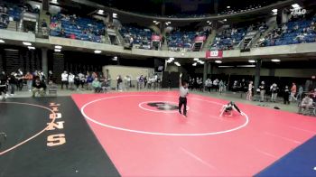 130 lbs Cons. Round 4 - Ava Hartman, Schaumburg vs Ayla Schultz, Geneseo