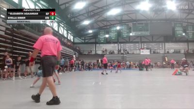 57-71 lbs Semifinal - Elizabeth Agajanian, Sandwich Wrestling Club vs Stella Eimer, Oympia