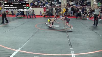 85_B lbs Consi Of 16 #2 - Gavin Lamb, West Allegheny vs Ryan Boardman, Shippensburg