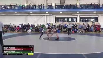 125 lbs 3rd Place Match - Riley Parker, Washington And Lee University vs Jared Kuhns, York College (Pennsylvania)