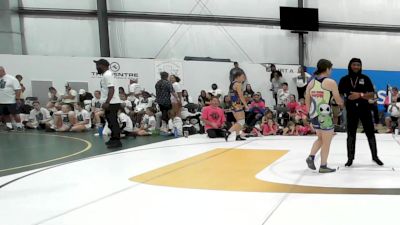 76 lbs Rr Rnd 4 - Reghan Koch, Apex (OH) Girls - W vs Bryce Snyder, PA West Yellow - W