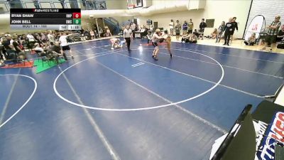 165 lbs Champ. Round 1 - John Bell, Davis Wrestling Club vs Ryan Shaw, Riverton Wolf Pack