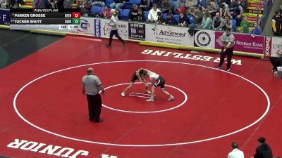 96 lbs Consi Of 16 #1 - Parker Grosse, Reynolds vs Tucker Shutt, Governor Mifflin