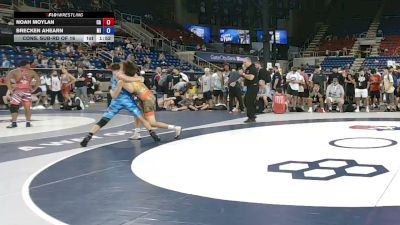 150 lbs Cons. Sub-rd Of 16 - Noah Moylan, California vs Brecken Ahearn, Michigan