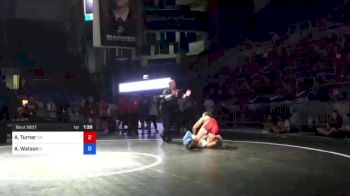 138 lbs 3rd Place - Avangeline Turner, California vs Attalia Watson, Illinois