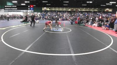 138 lbs Quarterfinal - Morgan Lucio, AZ vs Jordyn Parker, TX