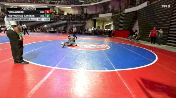 126-1A Champ. Round 1 - CJ Maynard, Banks County vs Keymontae Sanders, Dublin
