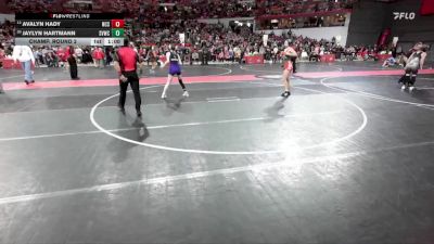 117 lbs Champ. Round 2 - Avalyn Hady, North Crawford Seneca vs Jaylyn Hartmann, Stoughton Vikings Wrestling Club