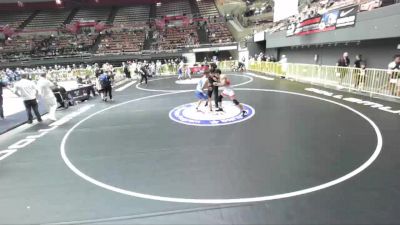 165 lbs 3rd Place Match - Gideon Vargas, Canyon Springs High School Wrestling vs Louis Means, Knightmare Wrestling