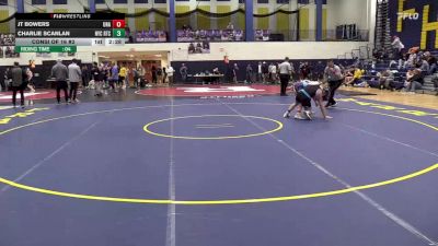 165 lbs Consi Of 16 #2 - Jt Bowers, Unattached vs Charlie Scanlan, New York City Regional Training Center