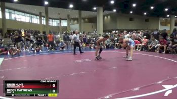 144 lbs 2nd Wrestleback (32 Team) - Brody Matthews, CIAW vs Grier Hunt, Assassins Pink