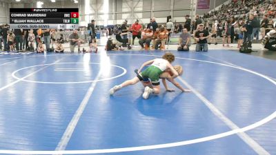 62 lbs Cons. Sub-semis - Elijah Wallace, Team Real Life Wrestling vs Conrad Marienau, Buzzsaw Wrestling Club
